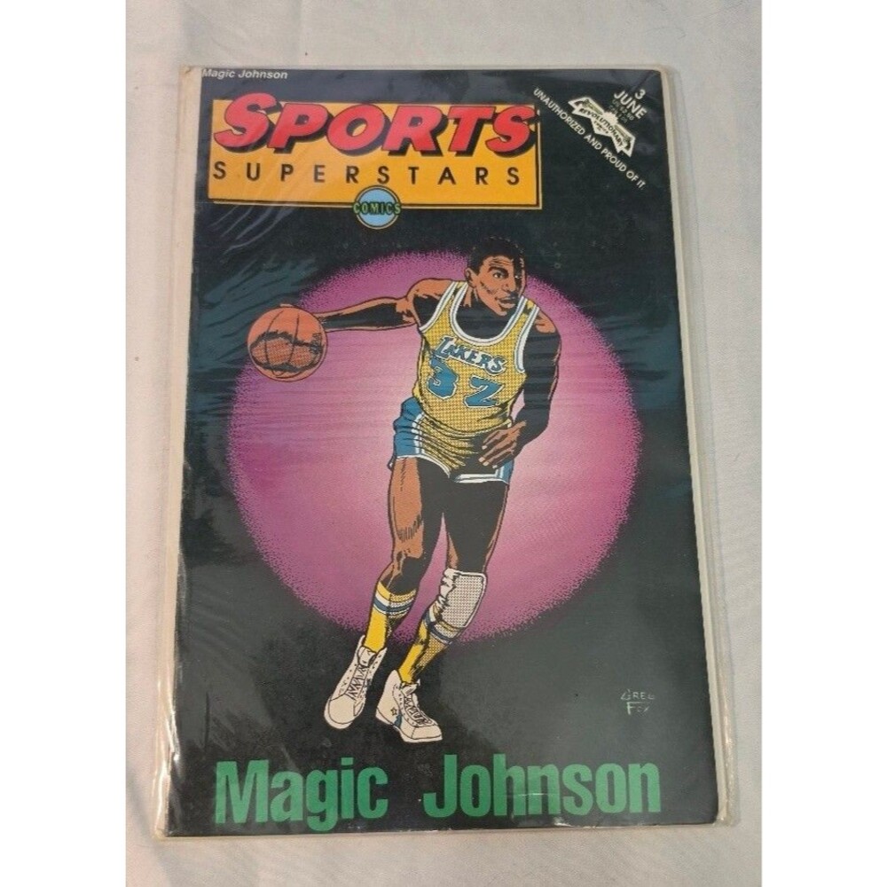 Sports Superstars Revolutionary Comics Magic Johnson #3 Collectors Comic